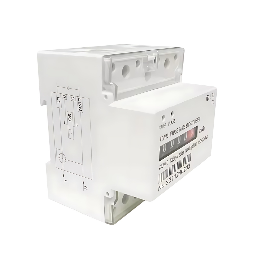 XTM75S 1 Phase 2 Wire Energy Meter