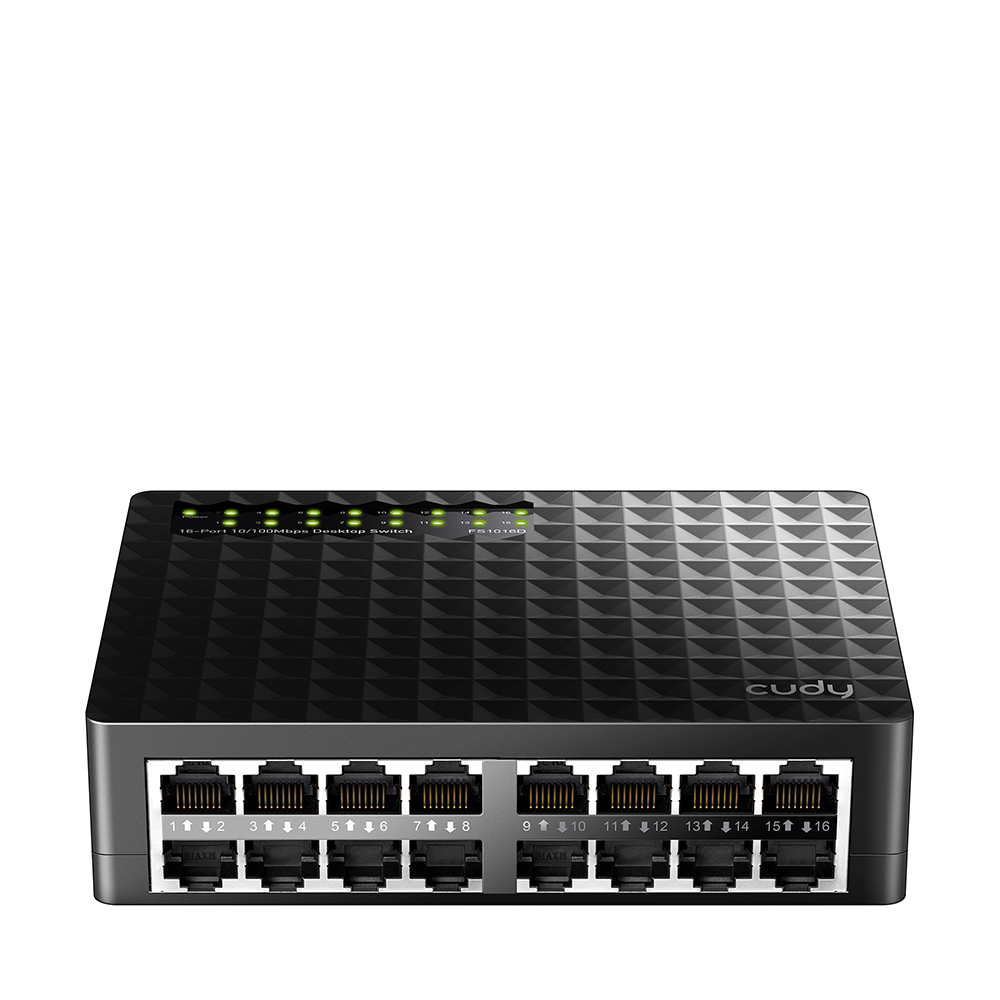Cudy 16-Port 10/100 Mbps Desktop Switch FS1016D