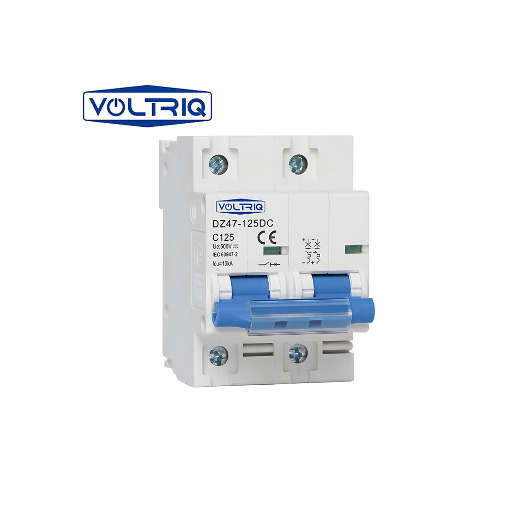 VOlTRIQ MCB Breaker 2 Pole DC 125A 500V