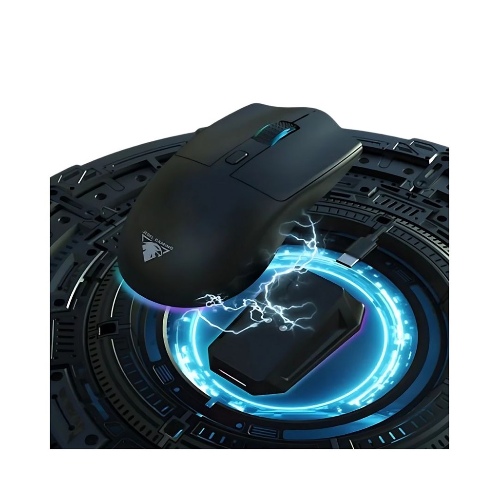 JEDEL RGB Wireless Gaming Mouse with Charging Dock Model No:  WD139
