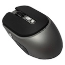 JEDEL Rechargeable 2.4G + Bluetooth Wireless Mouse Black Model No: WH104