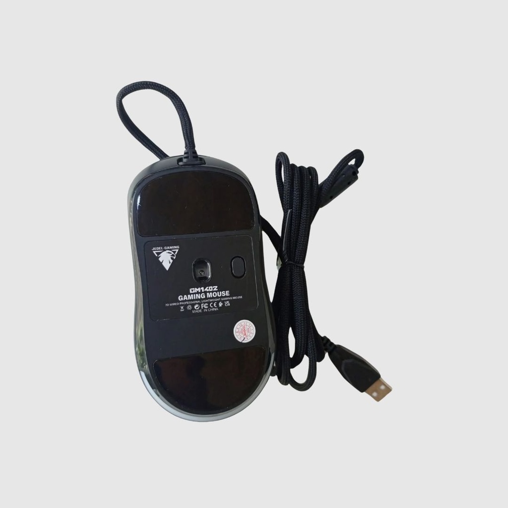 JEDEL Gaming Mouse USB Black Model No: GM1402