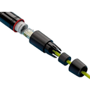 Waterproof 8P RJ45 Female to Female