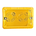 علبة مثلثة أصفر PP WN-V71303Y