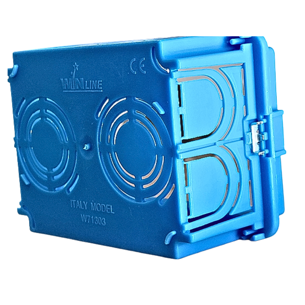 علبة مثلثة أزرق PP WN-V71303b