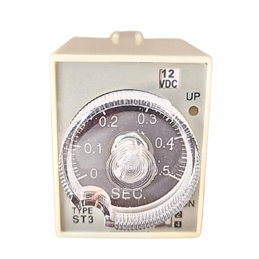 INDO Super Timer Relay Multi-range type ST3PA-A 12VDC