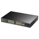 Cudy 16-Port 10/100M PoE+ Switch with 2GbE and 1 SFP Port, Model: FS1018PS1