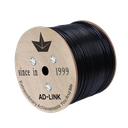 AD-LINK UTP Cat6 Cable 305M/Roll 0.5MM CCA+2*0.5mm² CCA Power Cable Black Jacket