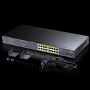 Cudy 16-Port Gigabit PoE+ Switch with 2 Gigabit SFP Ports, Model: GS1020PS2