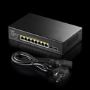 Cudy 8-Port Gigabit PoE+ Switch with 2 Gigabit SFP slots, GS1008PS2