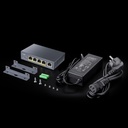 Cudy 5-Port Gigabit POE+ Switch, Model: GS1005P