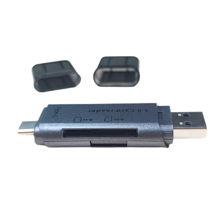 3.0 Type-C/USB/MICRO To Card Reader + USB Female