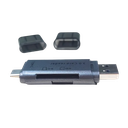 3.0 Type-C/USB/MICRO To Card Reader + USB Female