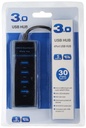 3.0 USB HUB 4 ports Cable 30CM (Blue Case)