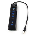 3.0 USB HUB 7 ports Cable 30CM (Blue Case)