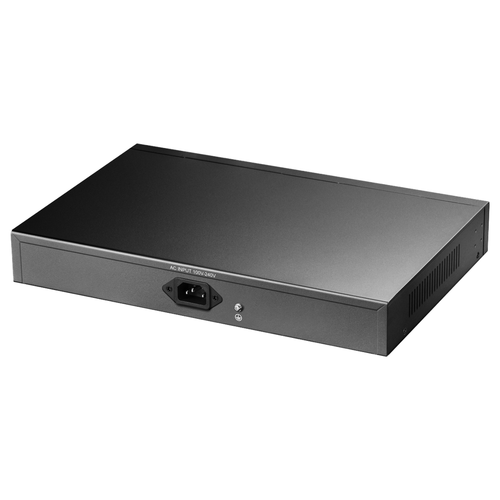 Cudy 16-Port 10/100M PoE+ Switch with 2GbE and 1 SFP Port, Model: FS1018PS1