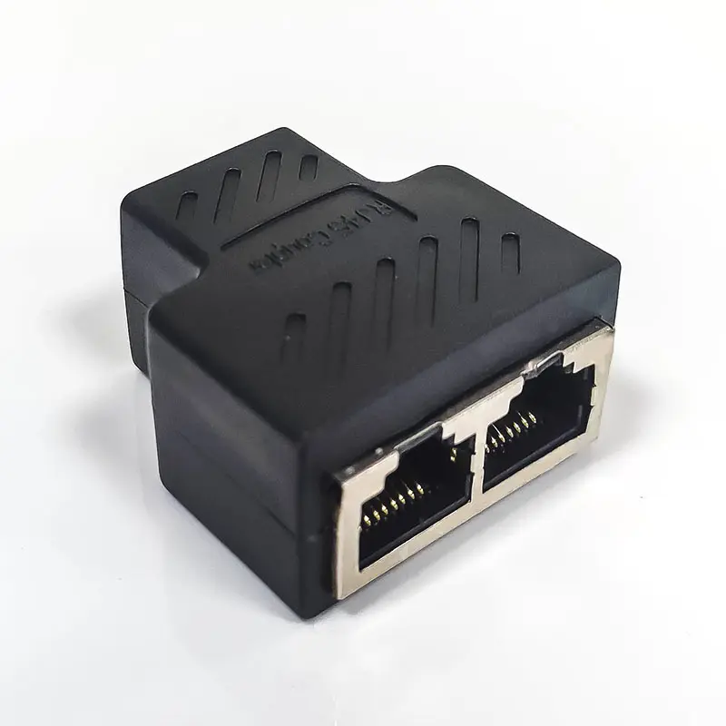 8P RJ45 1X2 with IC Work on CAT.5/6/7
