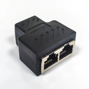 8P RJ45 1X2 with IC Work on CAT.5/6/7
