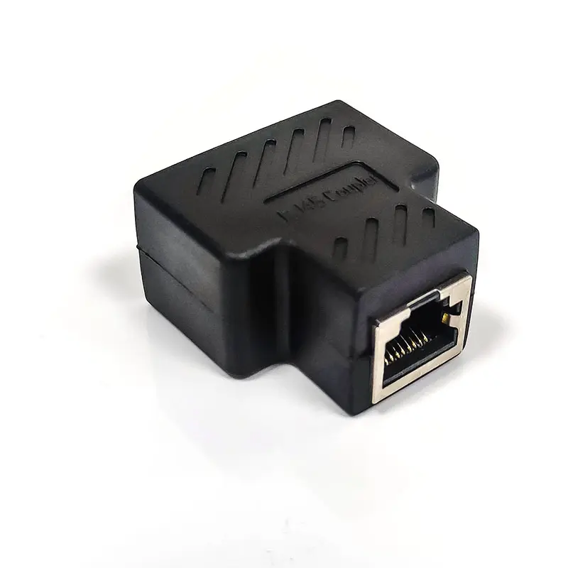 8P RJ45 1X2 with IC Work on CAT.5/6/7