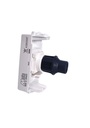 TV/SAT direct coaxial socket female connector White - 1 Module - 43B096F