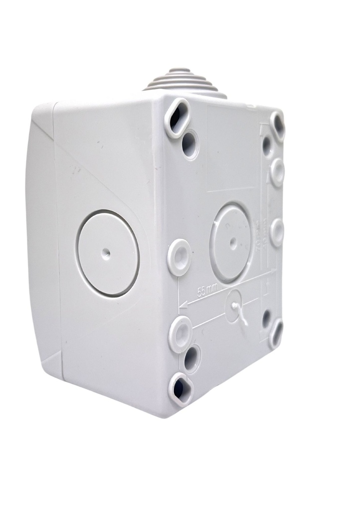 Enclosure RAL7035 IP40 - 1 Modules - 43Q01
