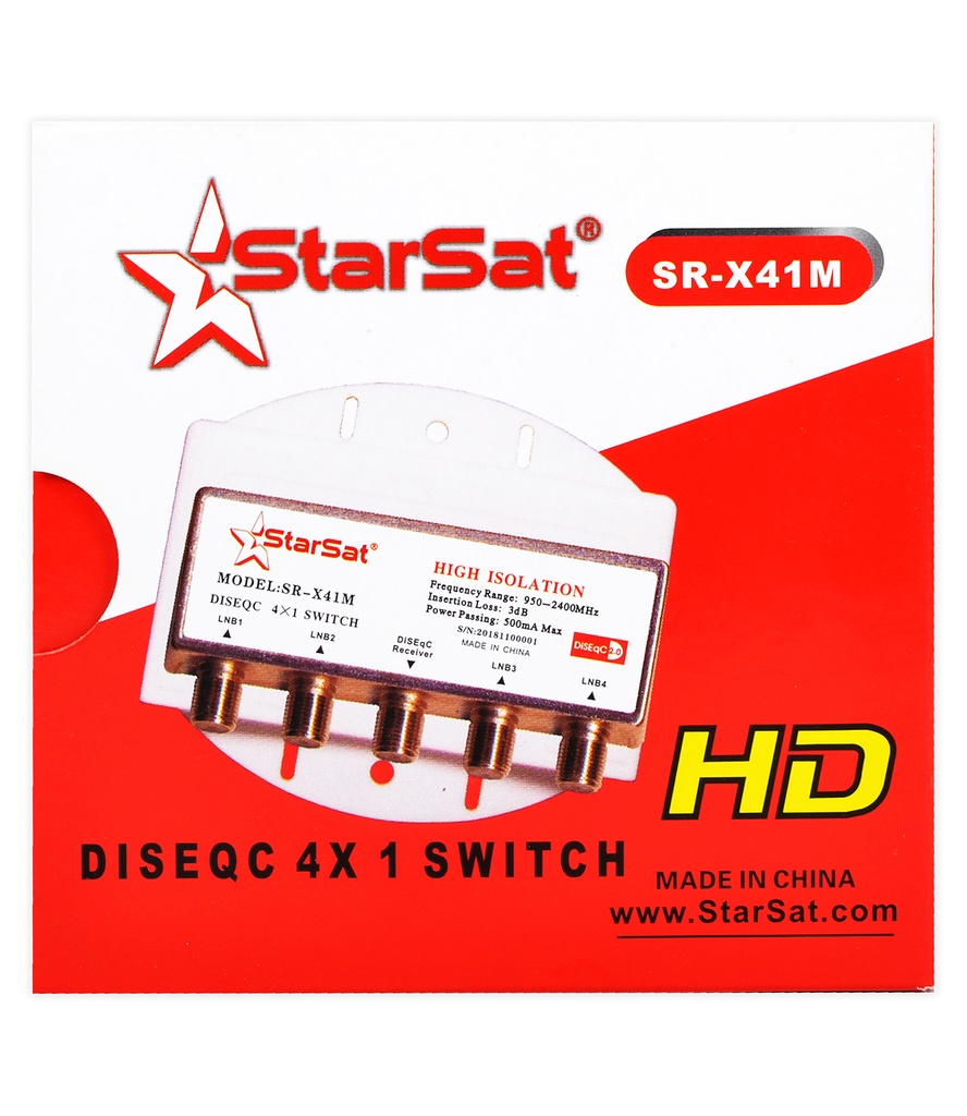 StarSat Diseqc Switch SR-x41M