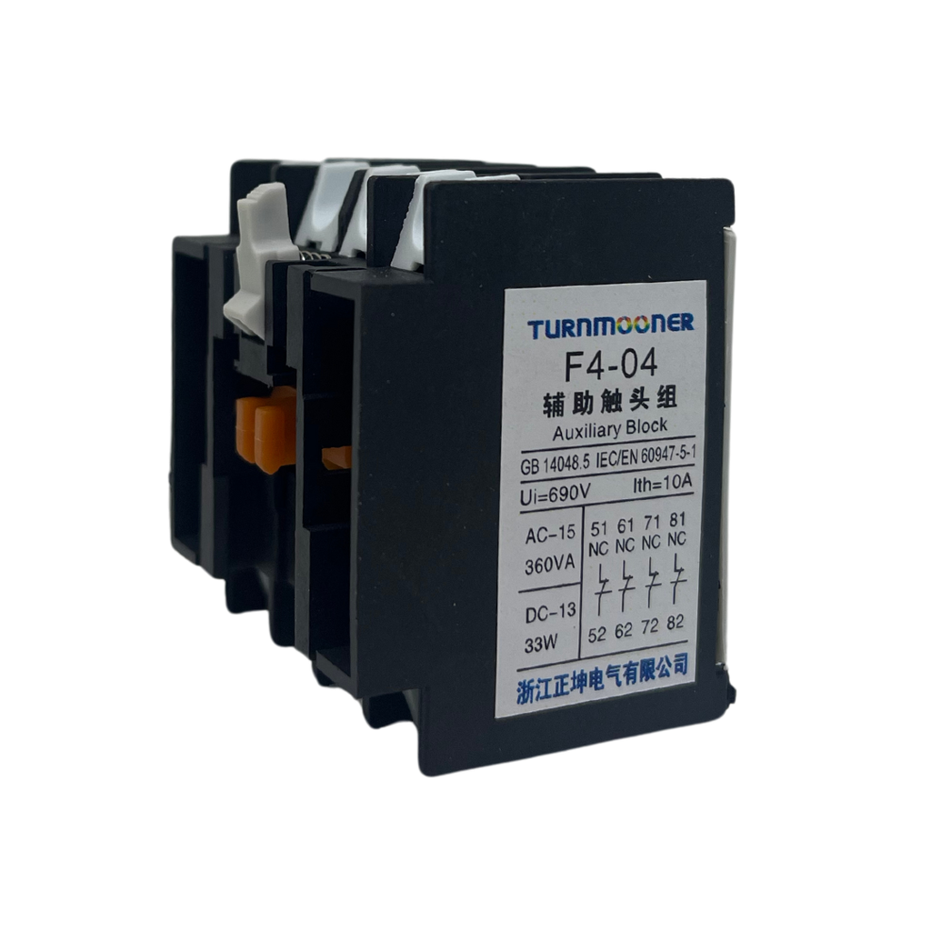 Turnmooner Auxiliary block F4-04 LA1DN04-4NC