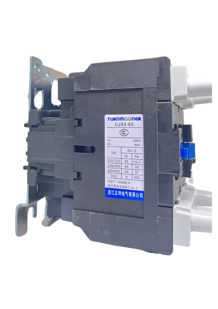 Turnmooner Contactor Reversing Monophase CJX2-65008 CNT0137 LC1D65008(65A-80A) 220V
