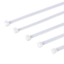 D-T Nylon Cable Tie A-4*150 Actual Size: 3.5*150mm White 100pcs/Bag