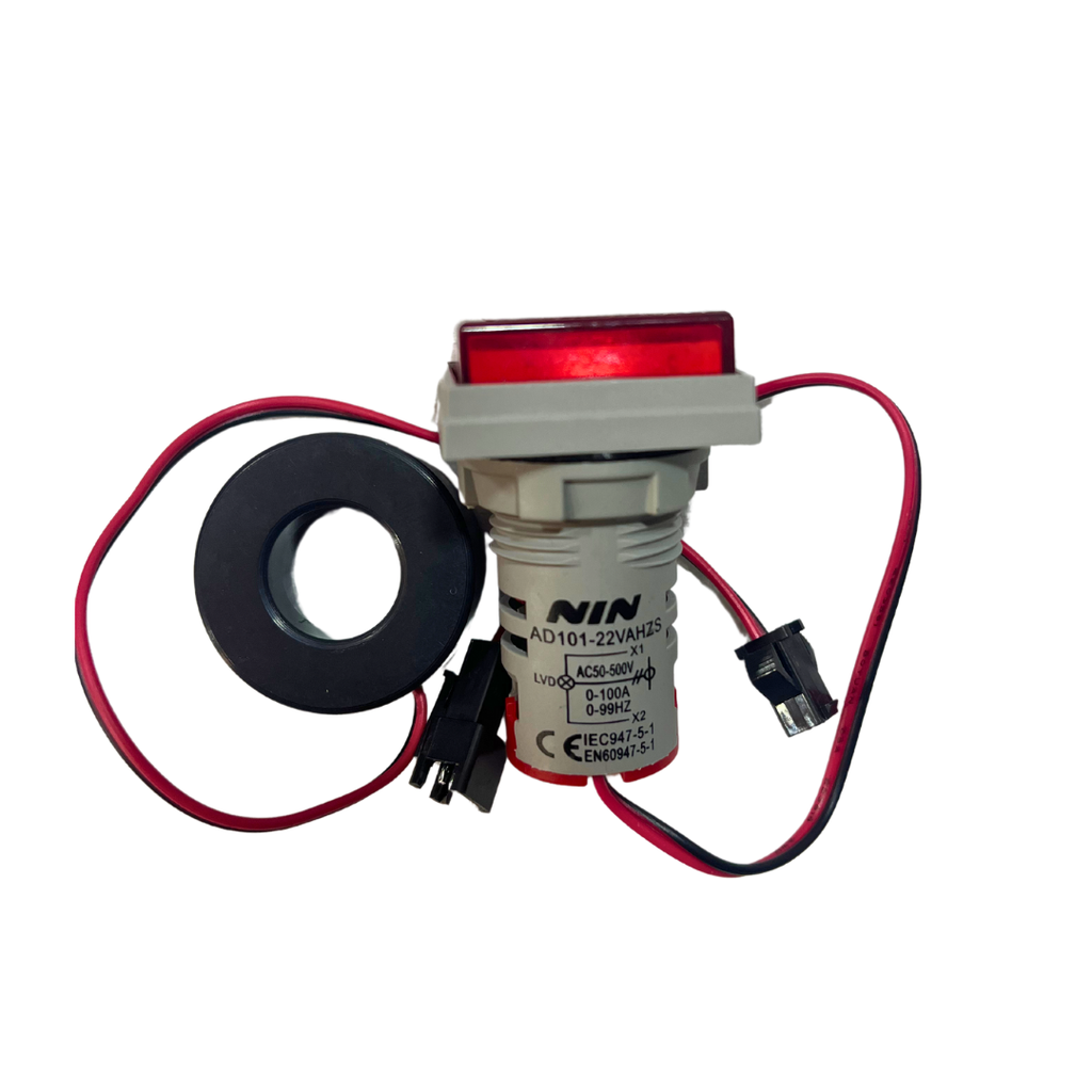 Ninuo Indicator Frequency Meter AD101-22VAHZS 0~99Hz Red