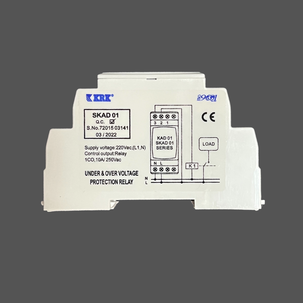 SKAD01 Under & Over voltage protection relay