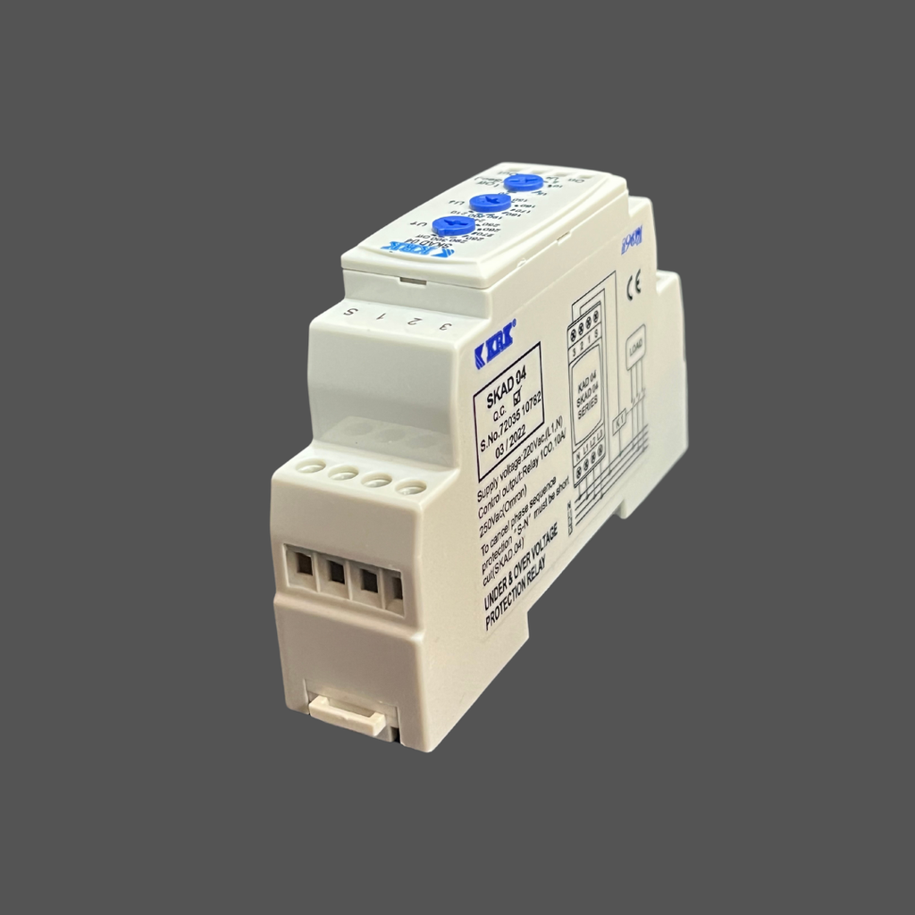 SKAD04 Under & Over voltage protection relay
