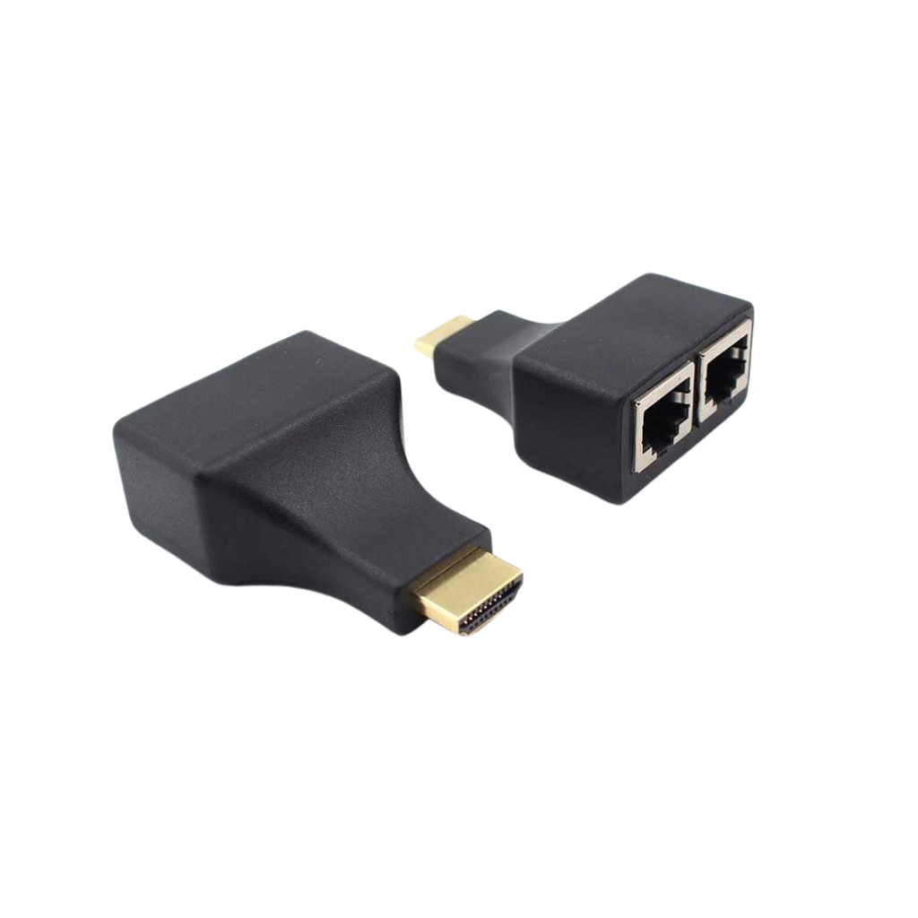 HDMI Extender by cat- 5e/6 cable 2 Lines FULL HD 1080p