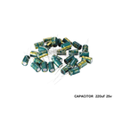 Capacitor 220μF 25V 8x11.5x3.5mm ®