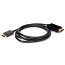4K Display Port to HDMI Port 1.8M Black
