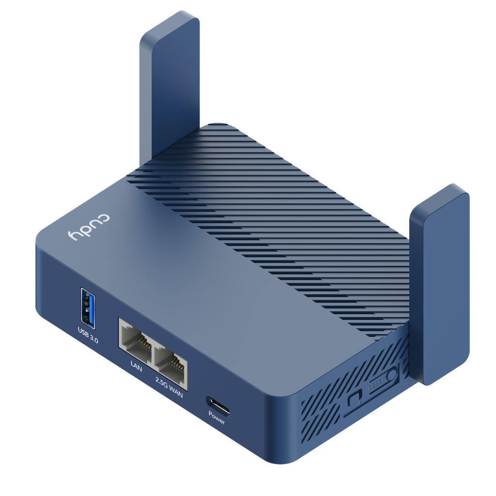 Cudy AX3000 2.5G Wi-Fi 6 Travel Router, Model: TR3000