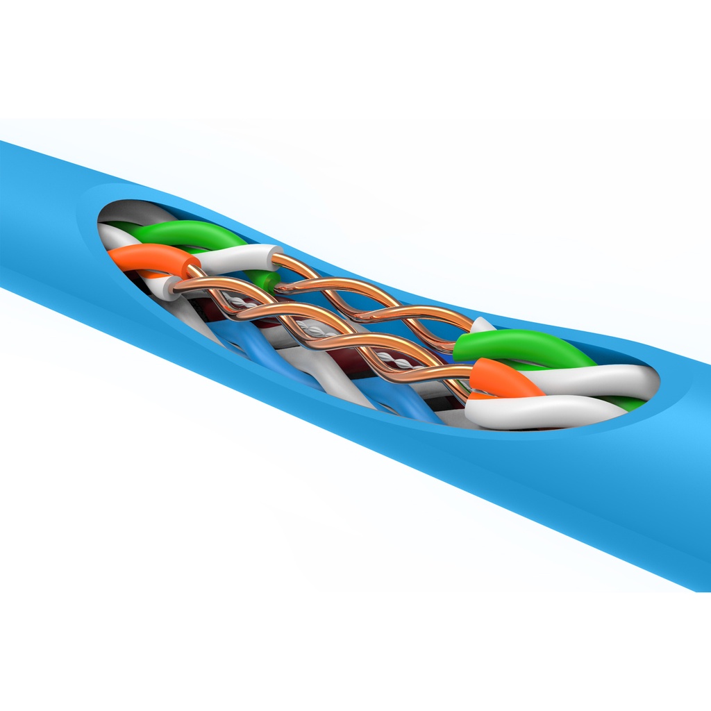 AD-LINK UTP Cable Cat6 Indoor Full Copper Roll 305M