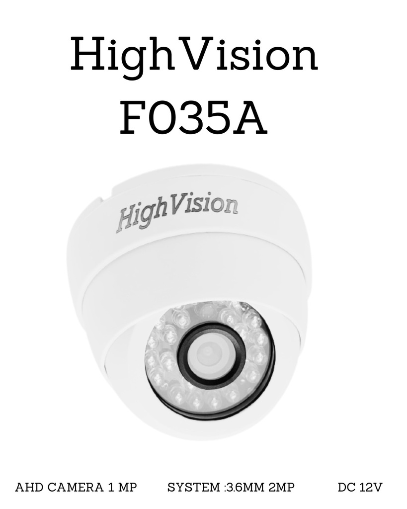 HighVision Cameras F035A