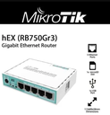 MikroTik hEX RB750Gr3