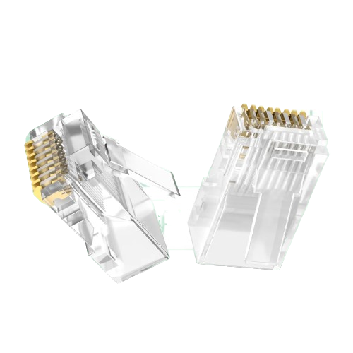 Velly Good RJ45 UTP 8P8C CAT.6 Connector 1Bag 100Pcs