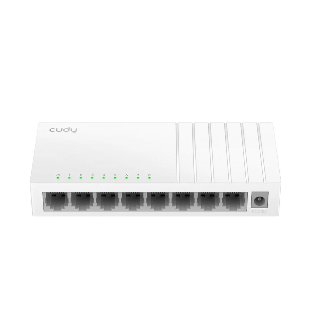 Cudy 8-Port 10/100Mbps Desktop Switch, Model: FS108D