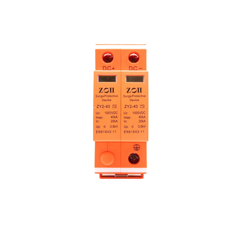 ZOII Surge Protector SPD 2 Pole DC
