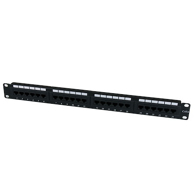 Patch Panel Cat6 1U 24 Port