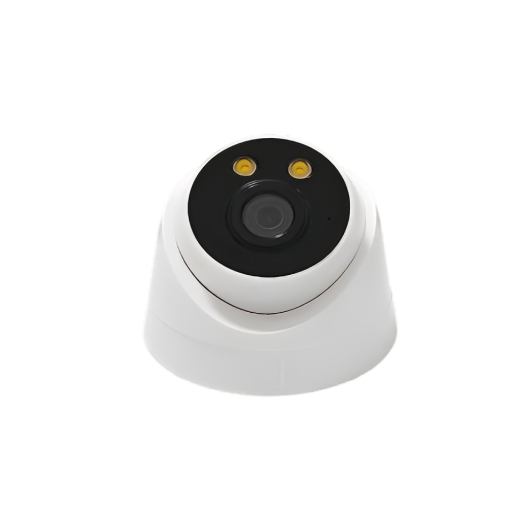 Color VU 8MP Color IP Dome Camera With Audio