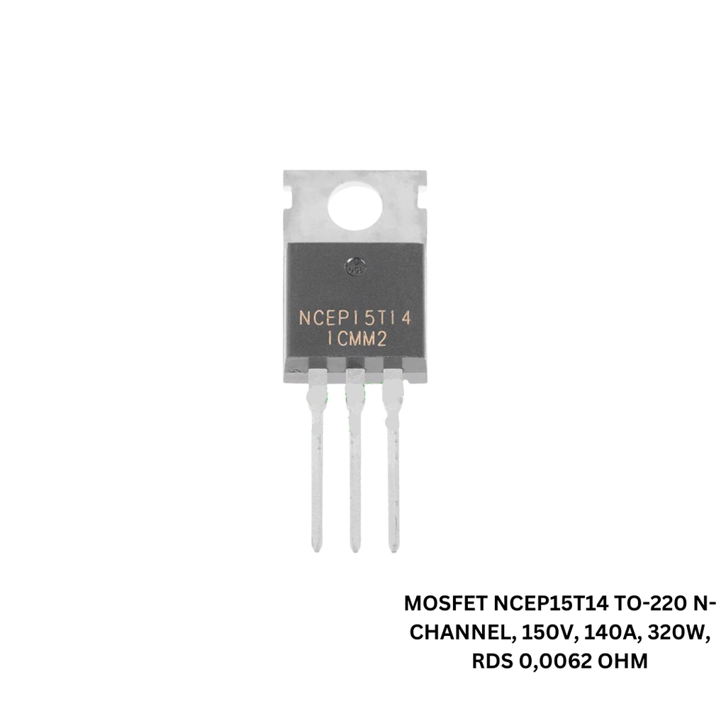 Mosfet NCEP15T14 TO-220 N-Channel 150V, 140A, 320W, Rds 0,0062 OHM