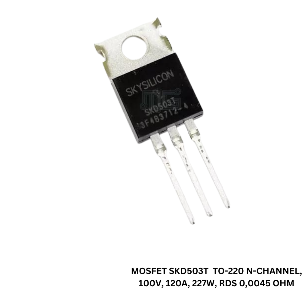 Mosfet SKD503T TO-220 N-Channel, 100V, 120A, 227W, Rds 0,0045 OHM