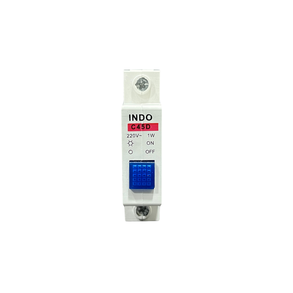 INDO LED Indicator Breaker C45D Square