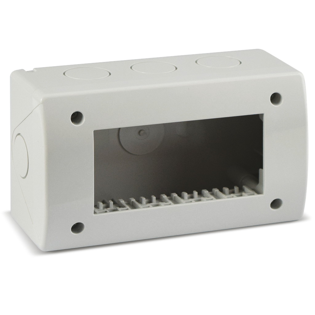 Enclosure RAL7035 IP40 - 4 Modules - 43Q04