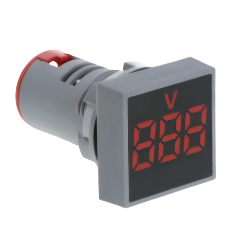 Ninuo Indicator Voltmeter AD101-22VMS AC20-500V Red