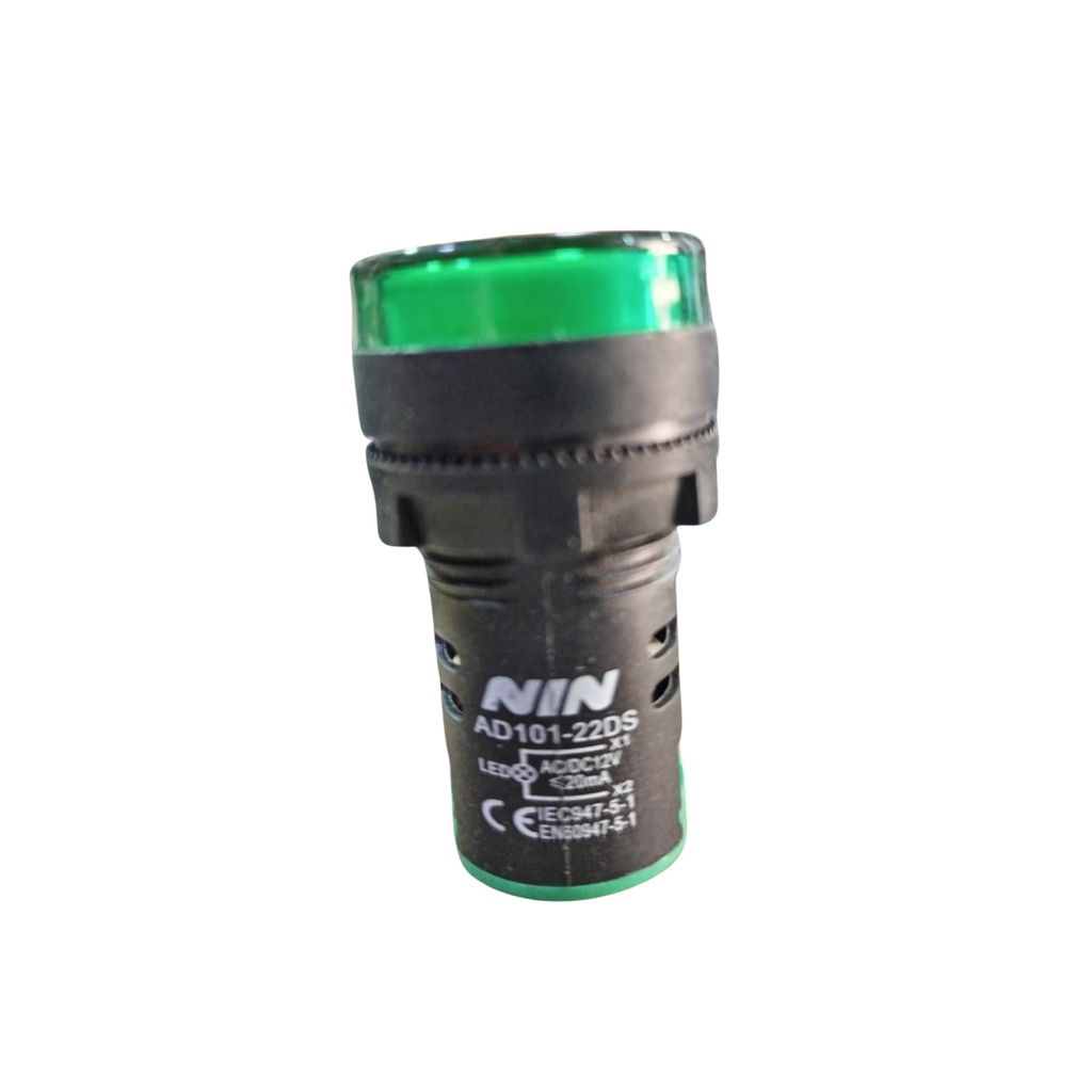 Ninuo Indicator AD16-22DS 12V (Green)